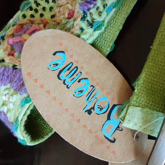 BOHEME Earth Friendly Paisley Patchwork Belt - Picture 9 of 12